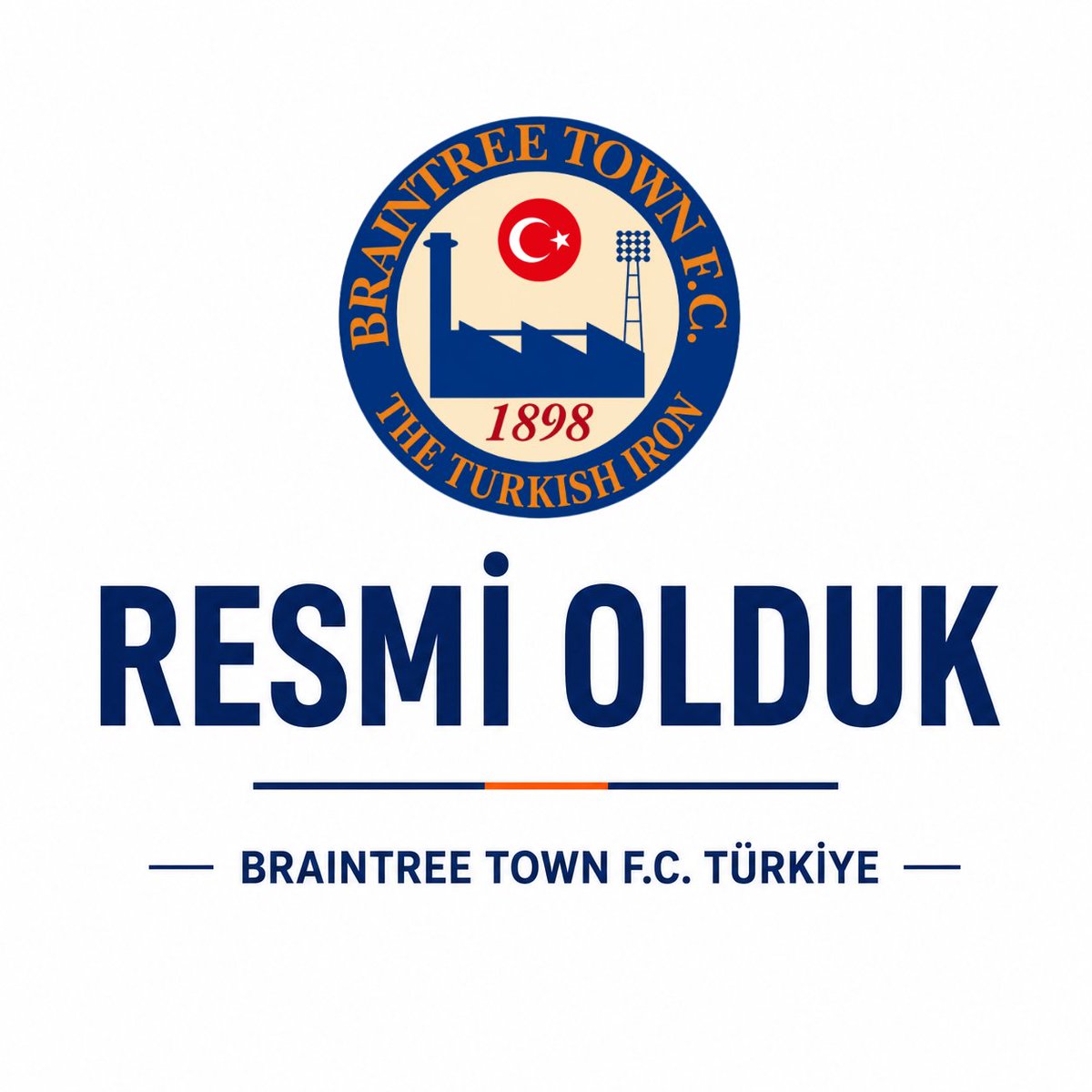 BraintreeTurkey's tweet photo. Teşekkürler 💙🧡 @braintreetownfc

Resmi Braintree Town F.C. hesabı Verdiğimiz mesaja geri dönmesi ile resmileşmek, bizim için gururdur.
Hesap açıldıktan sonra, bana destek veren kişilere ve büyük yürekli Resmi Braintree Town adminine teşekkür ediyorum. ❤️‍🩹

Since 1898
#IronArmy https://t.co/l8C1USLZZ6