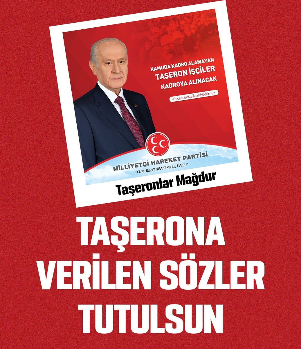 Batuhan41689's tweet photo. #HerkeseEşitAdalet

Akp ve MHP söz verdiği halde 5 yıldır sözünü tutmuyor.. Tutacak gibide gözükmüyor.. MHP işçiye sahip cıkar bilirdik işcinin derdini sıkıntısını çözüme kavuşturmuyor.. @Akparti ve @MHP_Bilgi verdiği sözleri tutmamak yakışmıyor.
@RTErdogan
@dbdevletbahceli https://t.co/vUZoCgoGBX
