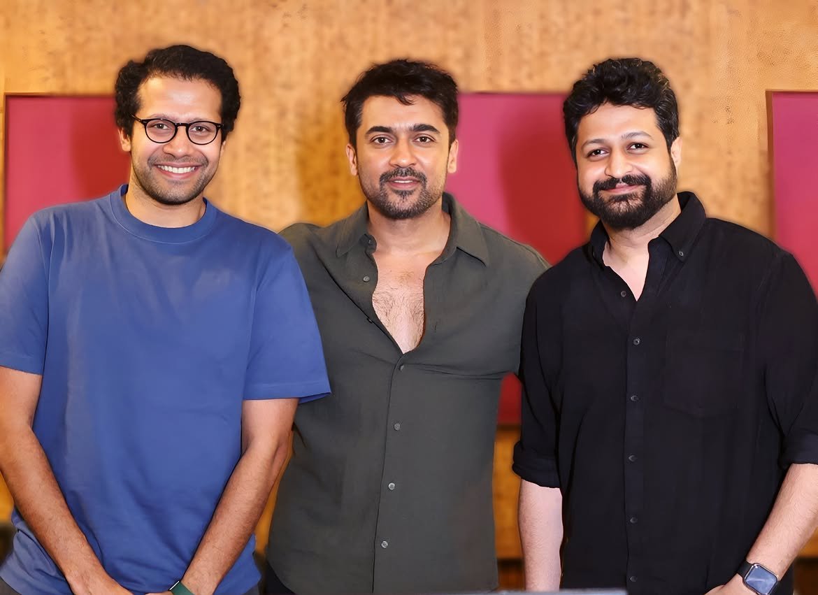 GopiNikhil_'s tweet photo. Age is just a Number...Aa Look Entayya @Suriya_offl ❤️‍🔥 https://t.co/cFFCixLKTH