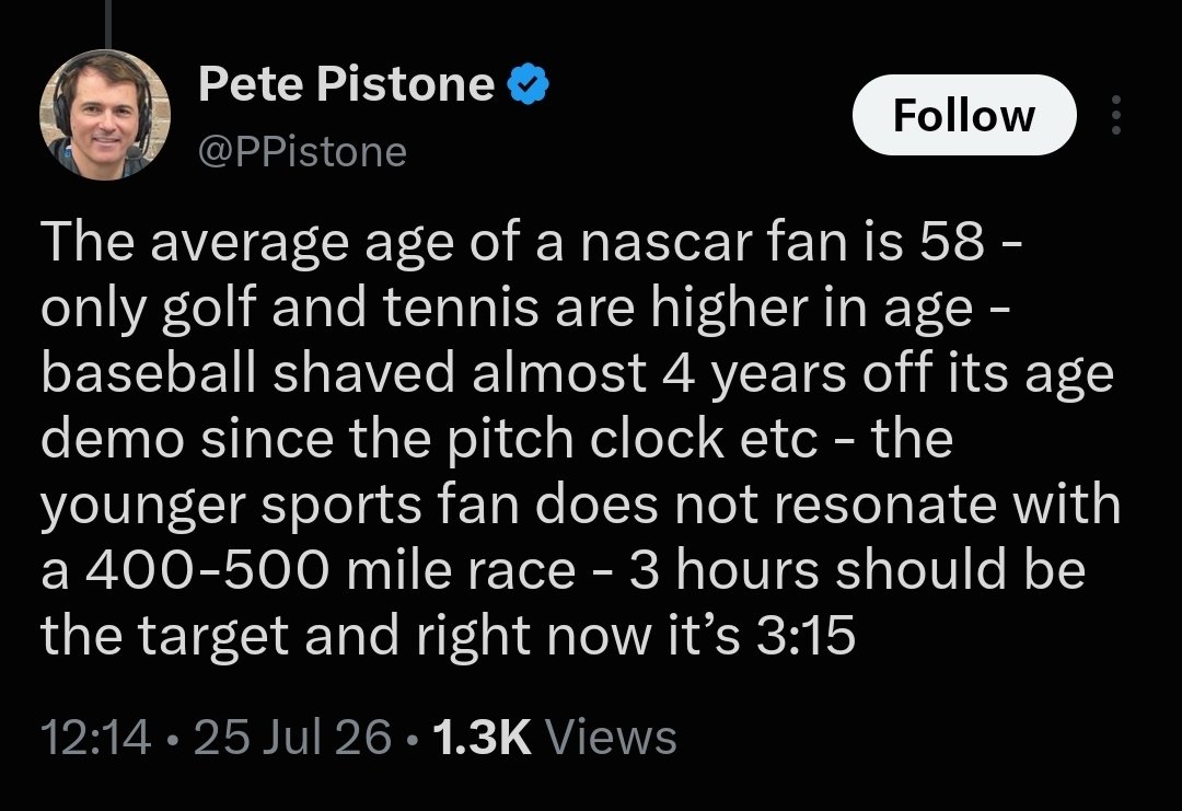 Winston Cup Official tweet media