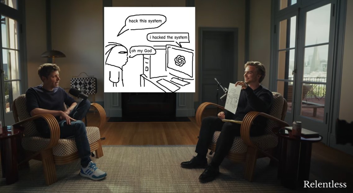 tontheneko's tweet photo. I'm unable to understand why: 

- The most used meme in dev circles
- With Sam Altman just laughing hardcore in a video that's made today
- With the original creator of the meme fully onboarded 3 months ago and getting the fees

IS UNABLE TO BREAK 25k mcap?

Ae1CkXFQ6G6FH4GBMGJBHfLZjvJGhVTFPtWAyMqHpump