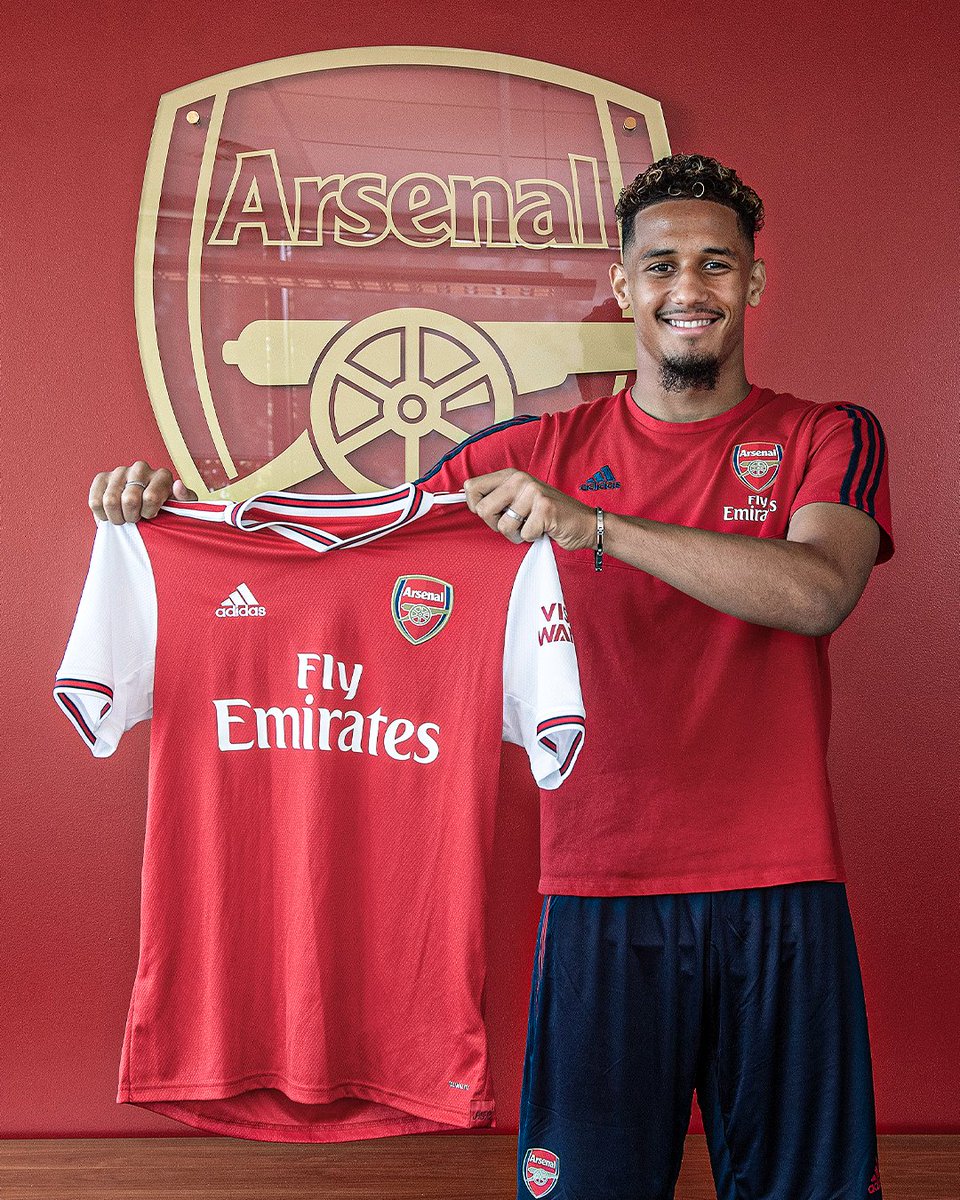 ESPNUK's tweet photo. ON THIS DAY in 2019, Arsenal signed William Saliba 🇫🇷🔴

Since then, the Gunners have won 89 of the 130 Premier League games the Frenchman has started 😳💪

Is Saliba Arsenal’s best signing of the Emirates era? 🤔 https://t.co/qo2RfcBCby