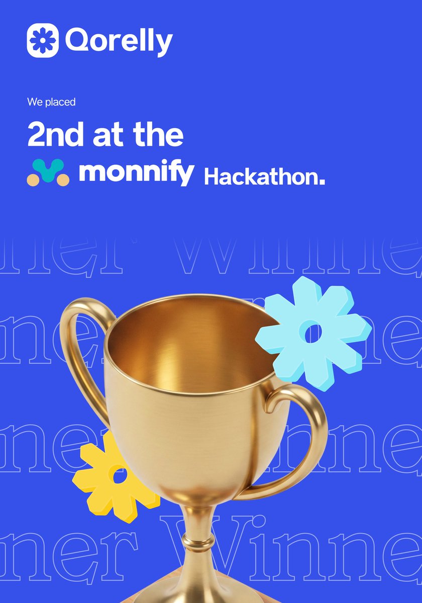 qorelly's tweet photo. Built a whole payments app in a weekend. Won ₦1M for it.

Bookmi, a Monnify-powered booking &amp; payouts. 2nd place, Monnify Developer Challenge.

This was an addon to what we’re doing w/ Qorelly, imagine what the main guy is ! 

🔗 https://t.co/ZfmY8IYbTg https://t.co/UwaX36ULAc