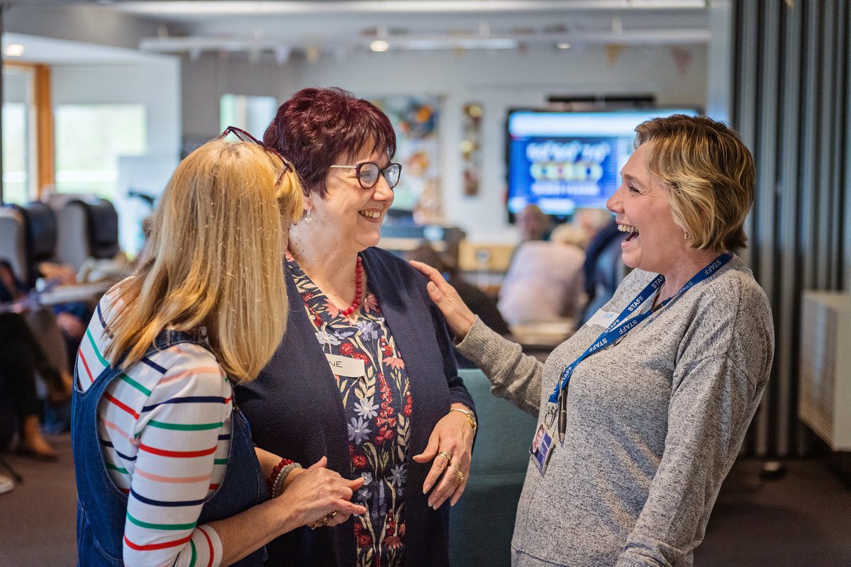 StMichaelsHosp's tweet photo. Hospice care is about living well. 🌸💛

Our Day Services help people enjoy friendship, wellbeing activities and therapeutic support, because every day matters.

💬 What brings you joy? https://t.co/2eOIg3nSVy