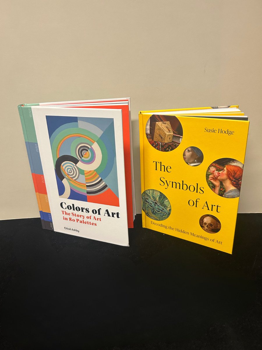 Hamilton_Book's tweet photo. Two art books that actually make you stop and look twice 🎨📚 Colors of Art and The Symbols of Art, one takes you through the story of art in 80 palettes and the other decodes the hidden meanings behind the masterpieces. Which one are you adding to your shelf first? 

Get them here: https://t.co/bbRRMkuAYH

#HamiltonBook #ArtBooks #BookTok #BargainBooks #ArtStories
