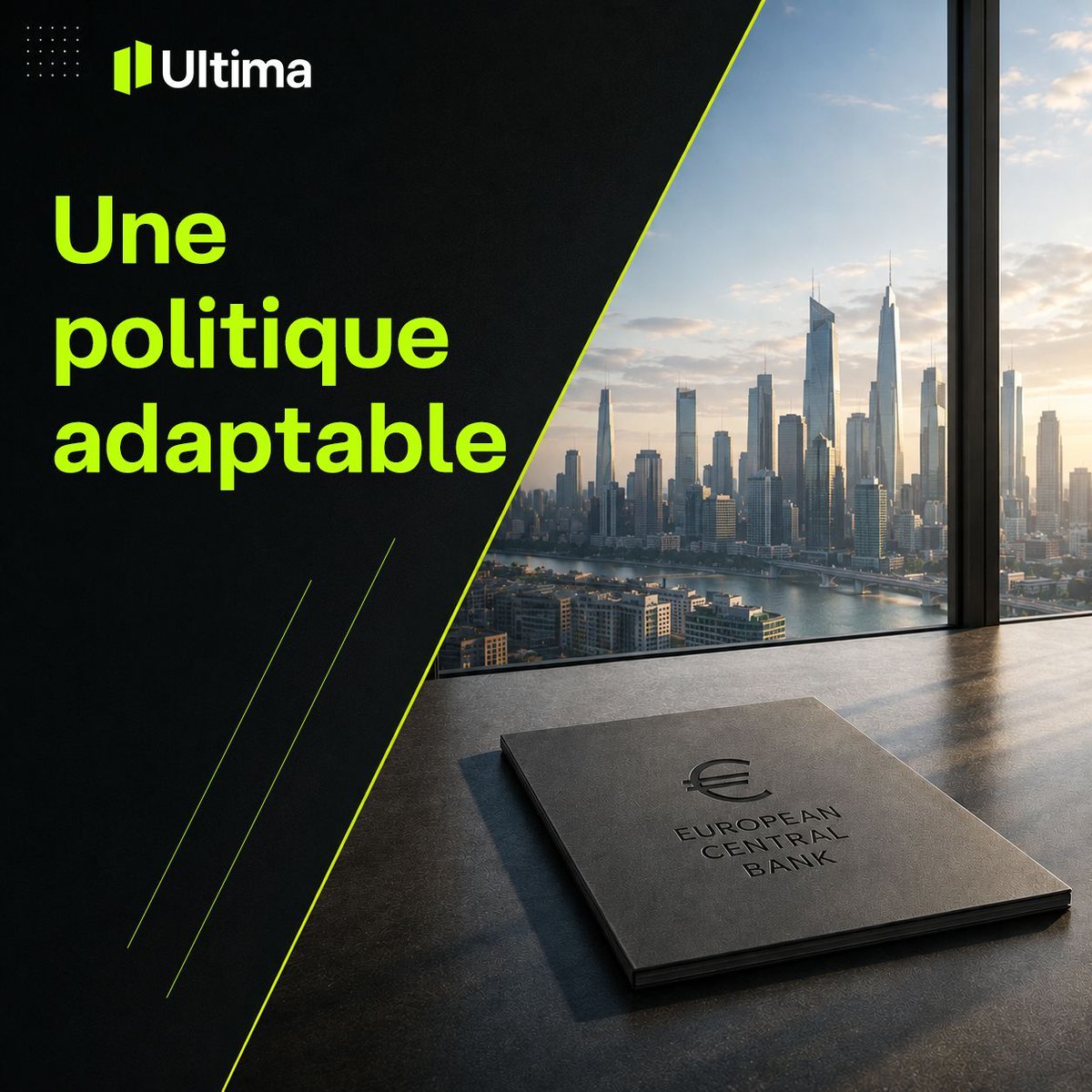 UltimamarketsFR's tweet photo. Une banque centrale peut maintenir ses taux tout en restant prête à ajuster ses instruments. Ce contraste rappelle qu’un statu quo n’est pas une promesse pour la suite. 🔄 #BCE #Économie https://t.co/RYjHL11aM2
