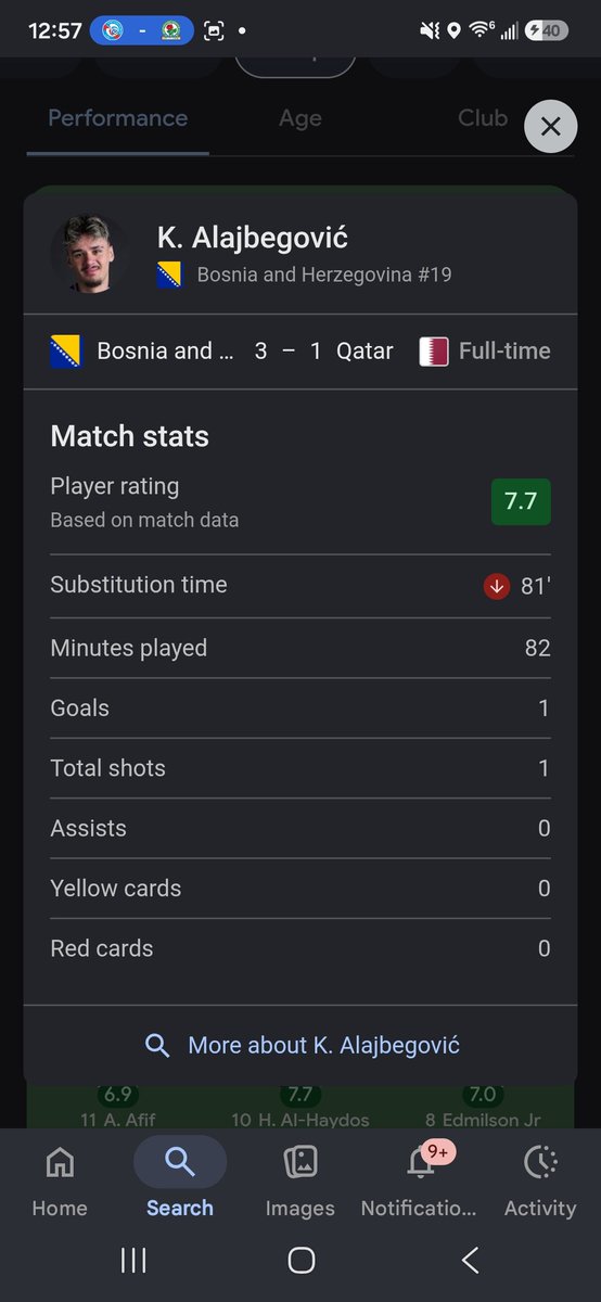 tarickromain's tweet photo. Be careful when these chelsea accounts start telling us who is a baller. His best match in the world cup was against Qatar. https://t.co/ce0Et43eNG