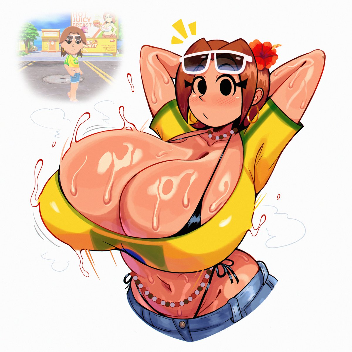 AndroJuniarto's tweet photo. Brazilian Mii Gunner. https://t.co/1hpWsQeRNW