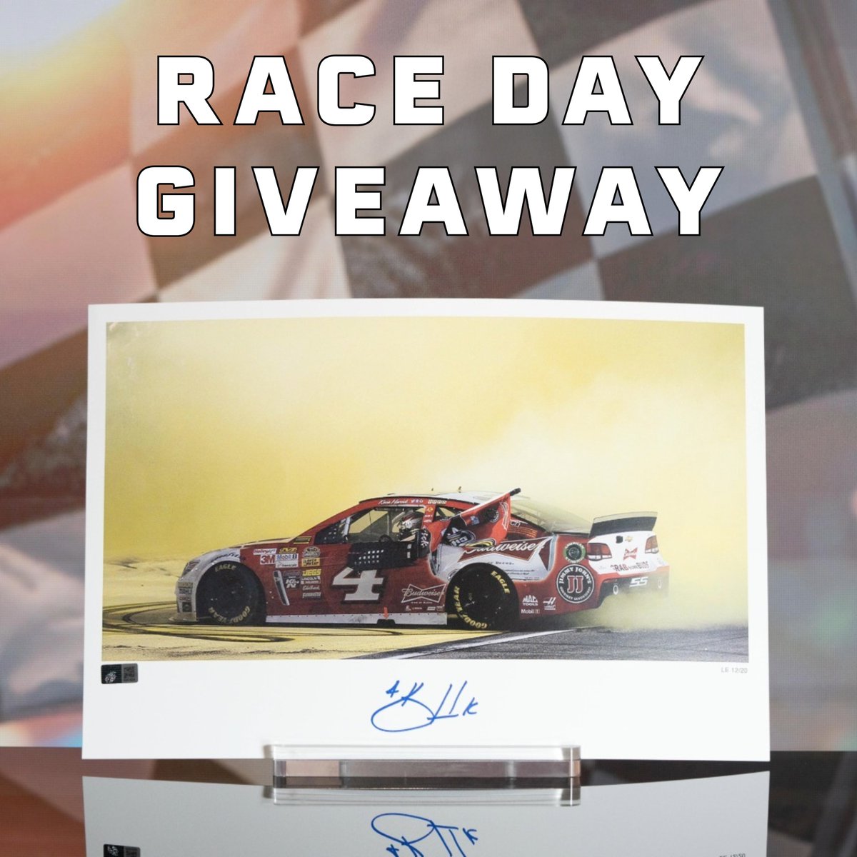PristineAuction's tweet photo. If Ryan Preece finishes top 5, we're giving this away. If he wins the race, we're doubling it with another Ryan Preece item. 👀
👉Like and Re-post
👉Tag a friend in the comments
Show your support for the #60! Entries close Saturday, 07/25 at midnight https://t.co/W6UWXor0AV