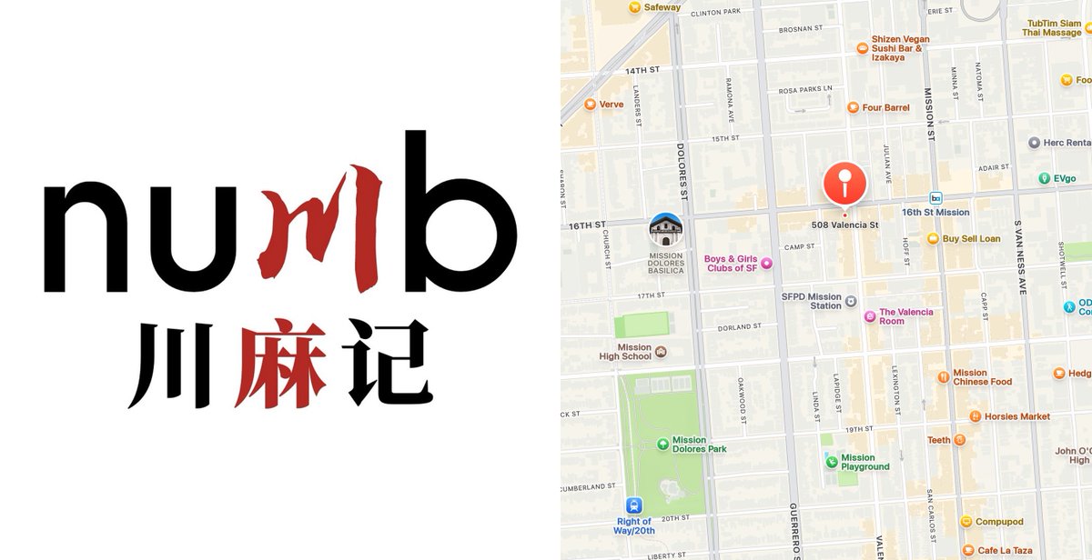 wongmjane's tweet photo. Numb Restaurant, the Sichuan Restaurant from Singapore, is working on its first US location in San Francisco’s Mission District, according to public records 🌶️

Stella Wang, the restaurant’s founder, has recently moved to SF

508 Valencia St https://t.co/QOiRKyGDBe