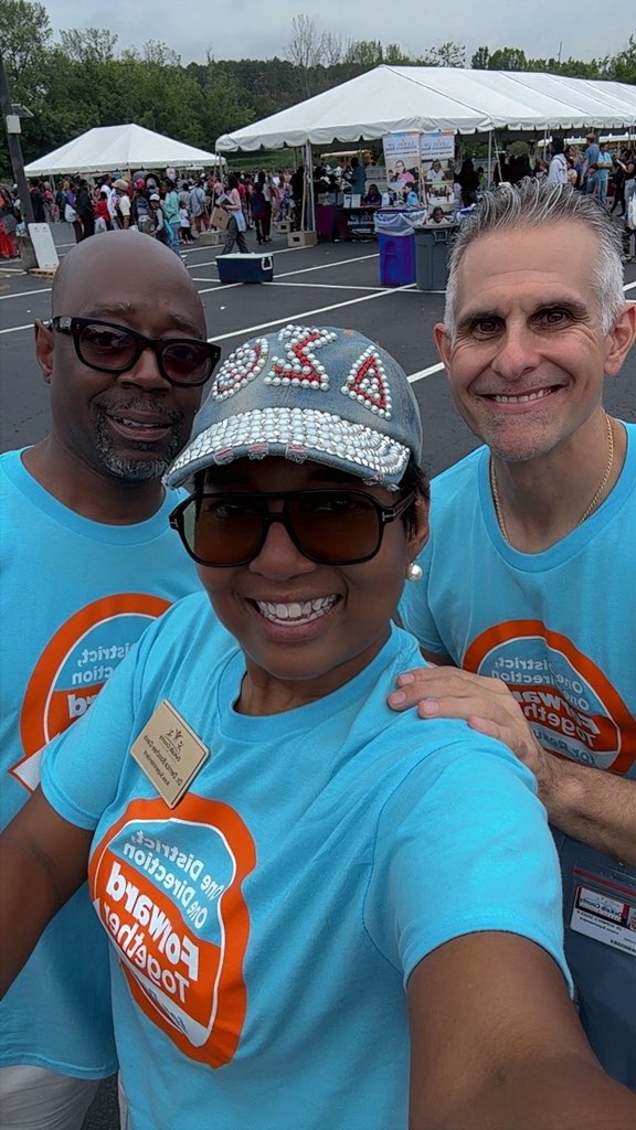 DCSDSecondary2's tweet photo. Strong leadership sets the tone for a successful school year. Thank you to Superintendent Dr. Sauce for bringing our district together with purpose and vision. #Secondary2 #WorkingOnWinning @DeKalbSchools https://t.co/JEA7KUT2al