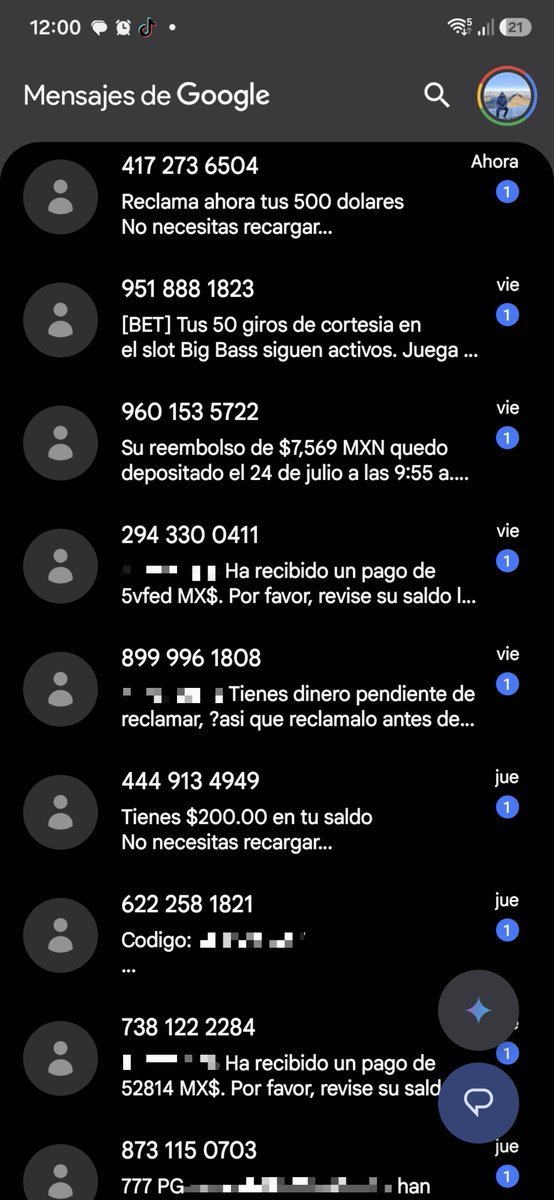 danielurzua97's tweet photo. Gracias @ATT por registrar mi línea y ahora estar recibiendo a diario estafas 🤬🤬🤬 https://t.co/RhbSUKfvoa