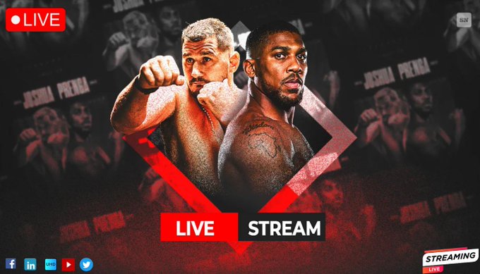 BOXING_09TV_'s tweet photo. How to Watch Anthony Joshua vs. Kristian Prenga Live Stream Boxing Pay-Per-View Live Full Fight Online

iPhone /Mobil/MAC⤵️
📱https://t.co/KIzsYXaXPx
📱https://t.co/KIzsYXaXPx

PC/TV⤵️
📺https://t.co/KIzsYXaXPx
📺https://t.co/KIzsYXaXPx

Streams Boxing Free TV ⬆️ https://t.co/bk0oTobmbn
