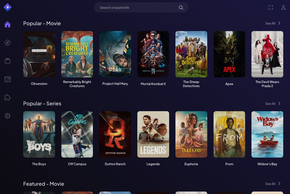 Bitcoin_Teddy's tweet photo. Two Bulgarian friends killed the entire streaming industry.

It's called Stremio + Torrentio. You get 4K content from Netflix, Disney+, Hulu, and HBO Max combined for free.

Here's how it works.

Stremio is the player. Clean interface. Works on Windows, macOS, Linux, Android, iOS, and TV. You install it once and it looks like any other streaming app.

Torrentio is the addon. You add it to Stremio in one click. It scrapes content from every major torrent provider on the internet simultaneously and delivers the best available stream directly to your player. 720p, 1080p, 4K. You pick the quality. It finds the link.

→ No account required
→ No subscription
→ Works on every device
→ 4K and HDR supported
→ Subtitles built in

Netflix cannot shut this down. There is no central server to seize. No company to pressure. No domain to kill. It runs on your device and pulls from the open internet.

The entire streaming industry is built on one assumption. That you will keep paying $70/month rather than spend 5 minutes on GitHub.

That assumption just died in Sofia, Bulgaria.

MIT License. 100% Opensource.