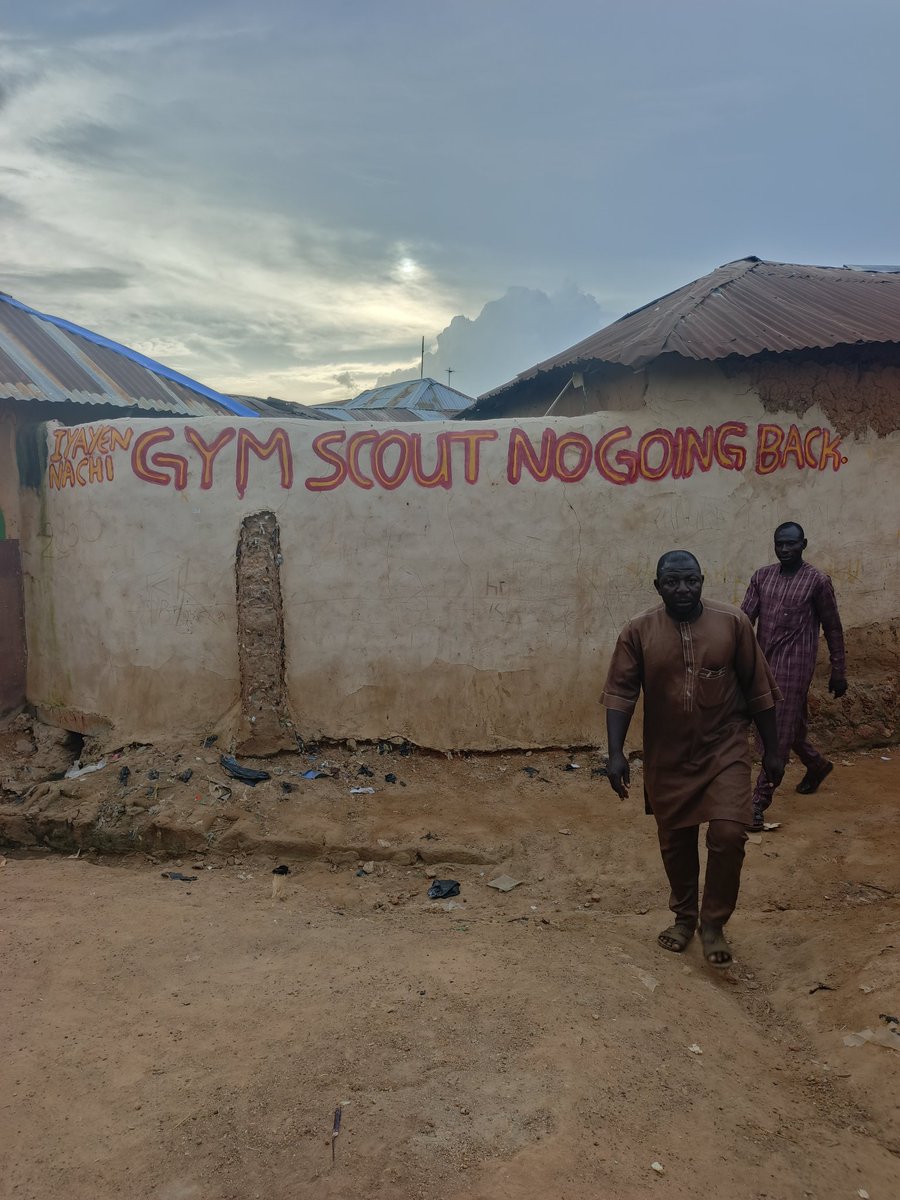 ProfAbdullahi_v's tweet photo. Today, I was simply taking a walk through the streets of Soba, Kaduna State, connecting with the grassroot when I came across something that made me stop and smile.

A group of young people had built their own gym from concrete, iron rods, and pure determination.

No imported equipment. No luxury fitness centre. Just local ingenuity, hard work, and a decision to spend their time building strength instead of getting into trouble.