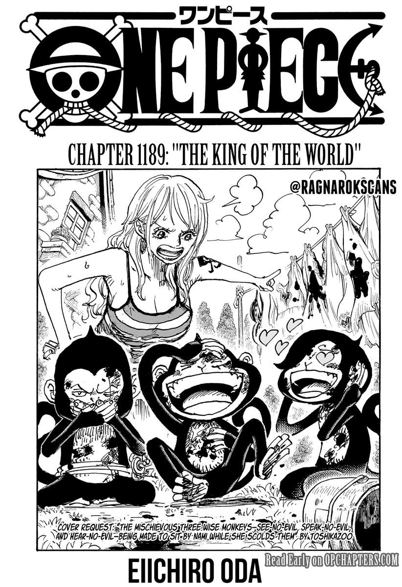 ONEPIECE1189 #ONEPIECE One Piece Chapter 1189 is out now! Read it