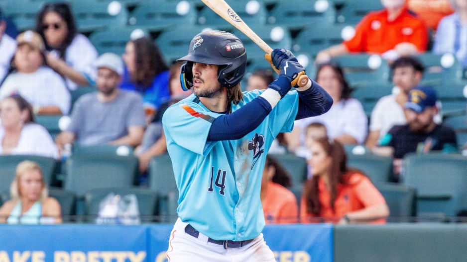AstrosFuture's tweet photo. Cavan Biggio has been rolling for Sugar Land over his last 57 games:

.305 BA/.464 OBP/.584 SLG, 7 2B, 3 3B, 14 HR, 40 RBI, 54 BB/46 SO, 7 SB, 172 wRC+

#Astros #ChaseTheFight https://t.co/0qa3ele6gM