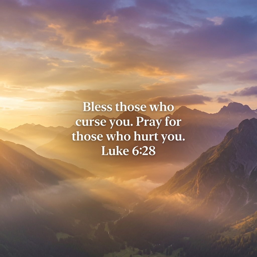faithchurchlife's tweet photo. Luke 6:28 https://t.co/MszmSdwvxe