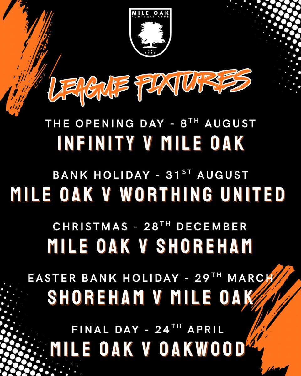 Mile Oak FC tweet media