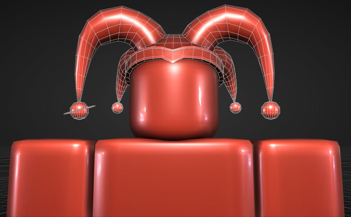 Crsh_3D's tweet photo. Jester Hat 3D model for Roblox UGC | #Robloxdev #roblox

https://t.co/tDlhzeq64Cㅤ https://t.co/yM9HjmpVnV