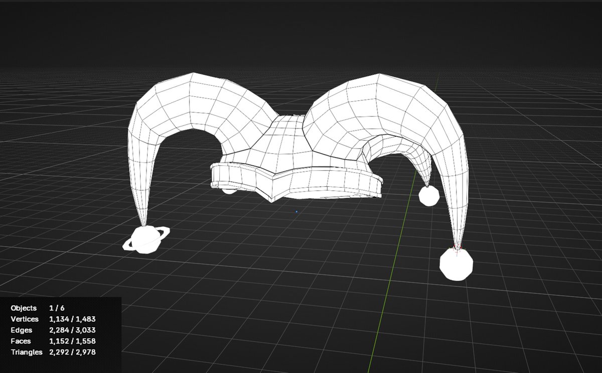 Crsh_3D's tweet photo. Jester Hat 3D model for Roblox UGC | #Robloxdev #roblox

https://t.co/tDlhzeq64Cㅤ https://t.co/yM9HjmpVnV