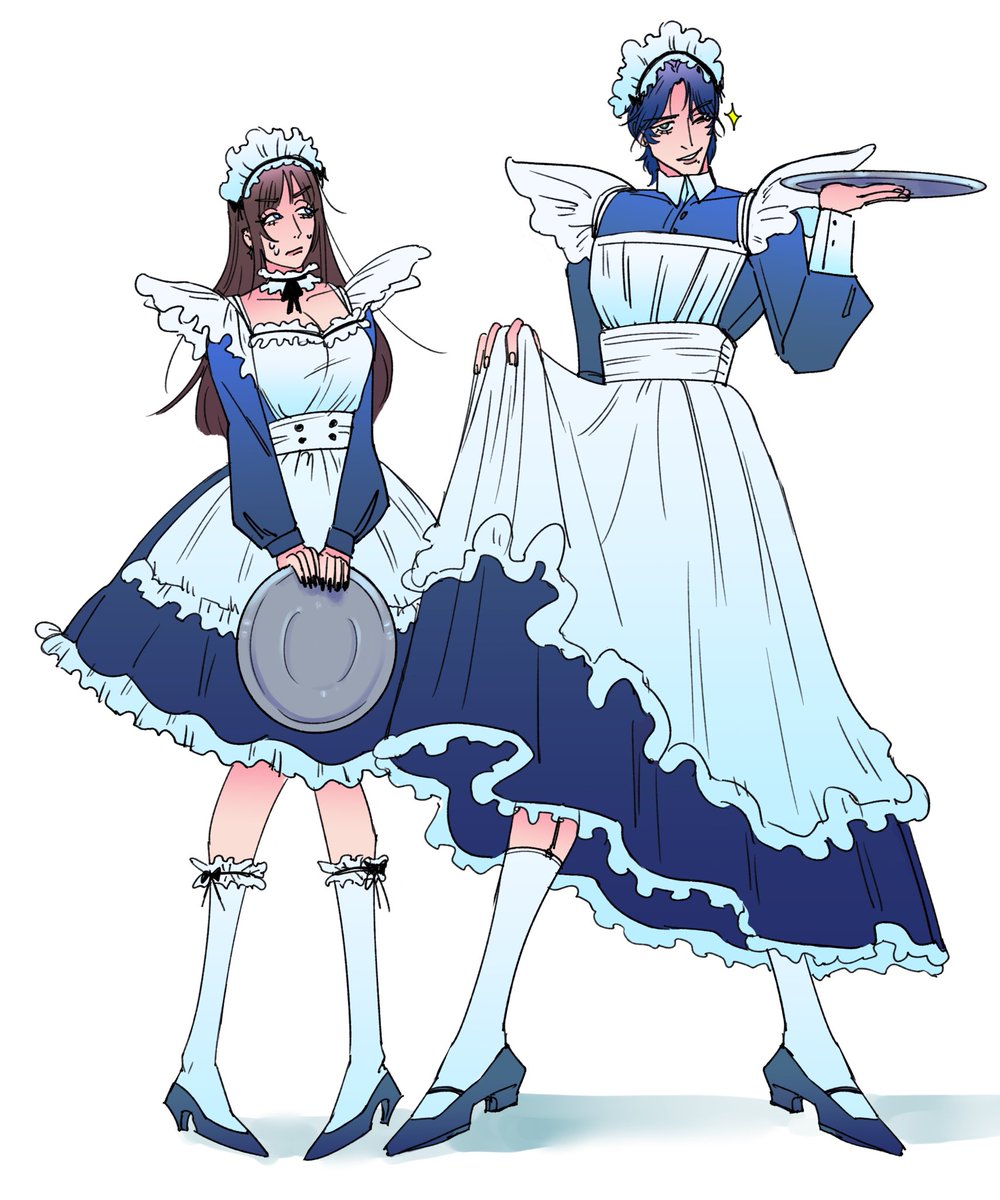 NanoPudu's tweet photo. Maids

#oc #digitalart #maid #bl #gl #bg https://t.co/sqAWdwKymO