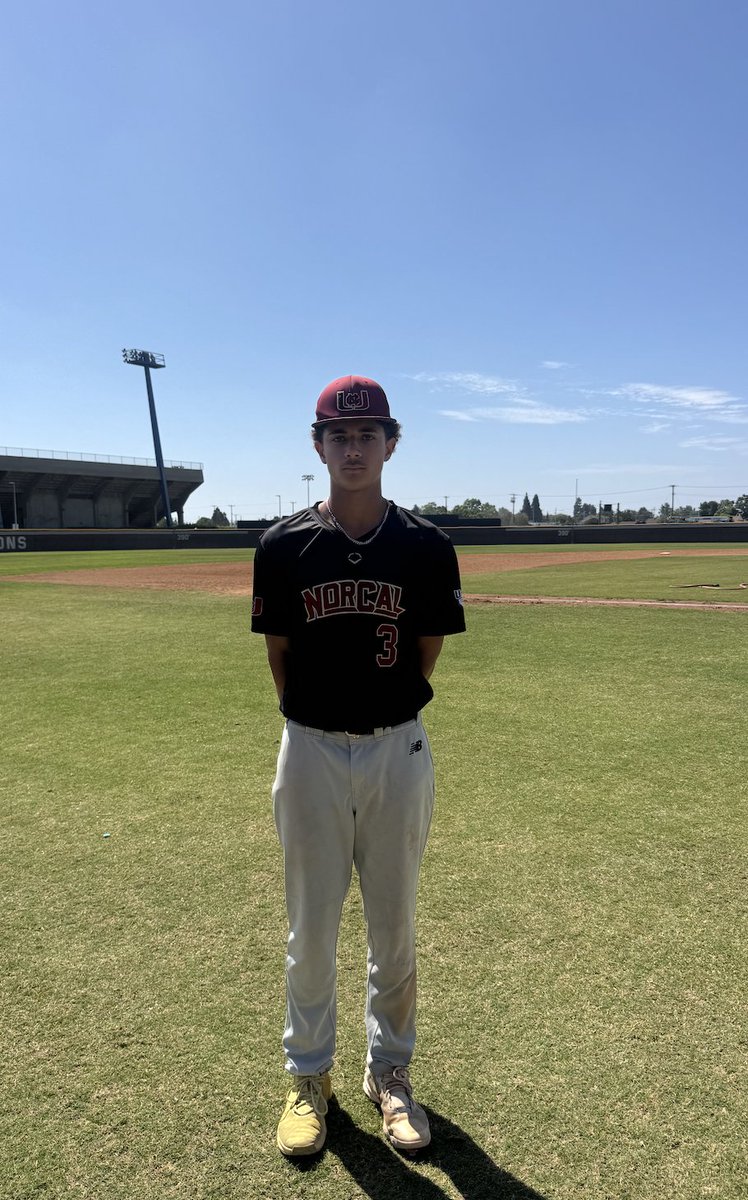 FiveToolCA's tweet photo. F: NorCal Central 2028 12, California Bucs 2028 2 
PoG: Emmaus Burton 3-3, 2 2B, 5 RBI 
Notable: Chase Robinson 3 IP, 7K, 0 ER, 2H, 2 BB https://t.co/v1sjxBH94f