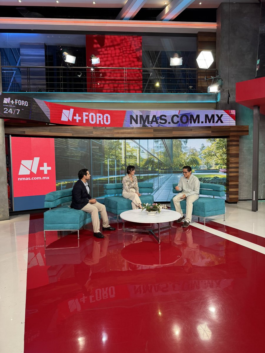 EduardoMendezD's tweet photo. Tuve el gusto de hablar con @karlaiberia y @saidochoa en @nmasforo sobre ciencia, México y más . https://t.co/6l55HLzbs1