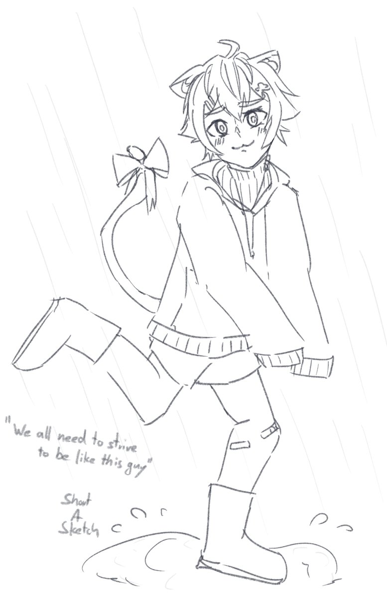 Shortaminute's tweet photo. #BinnArt
Another Sketch-
Referenced Bin's favorite background image in Photomaly https://t.co/AfDzLUAR60