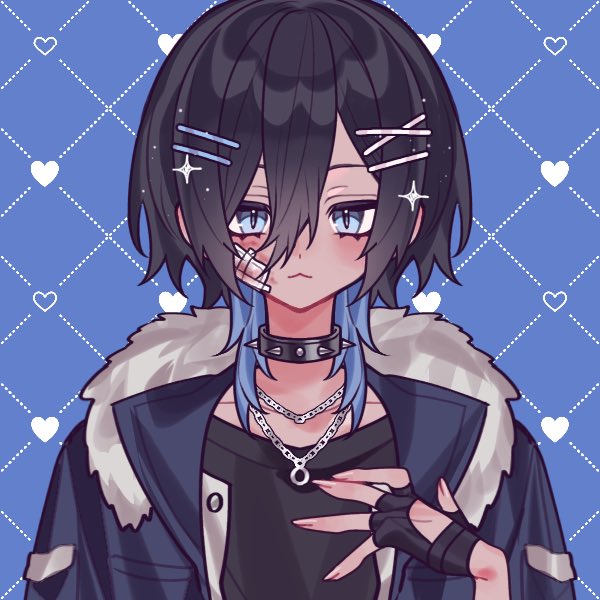 CaptainKojiVT's tweet photo. Vtuber vs IRL🪦

I also look like my vtuber is he had dyed hair and blue eyes,
I’m so happy this picrew had my hairstyle ! :D https://t.co/jtihzZOy7o