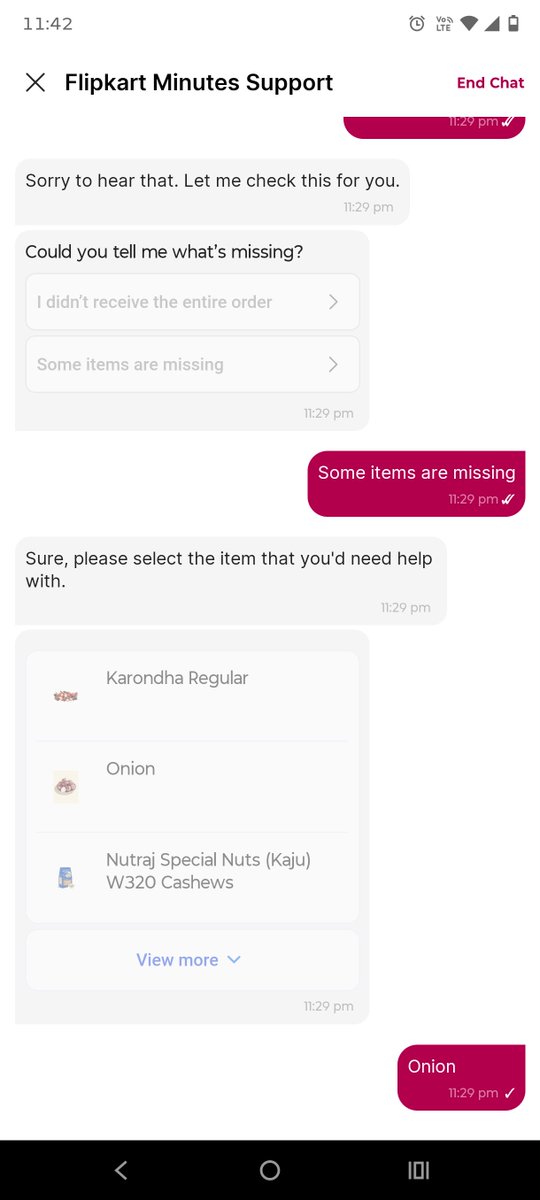 akswords's tweet photo. @flipkartsupport About 4 hours originally raised and 10 minutes reraised, still your chat help is use less, except you all quick commerce apps hv better speed https://t.co/N5OZa7jx4T