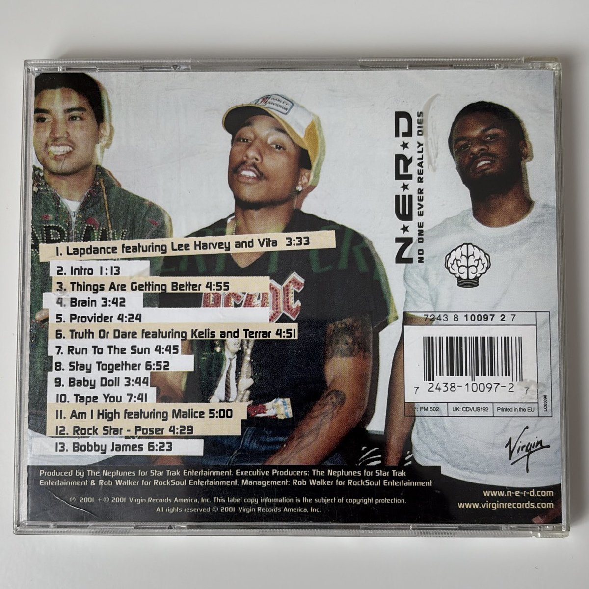 Inmymind2000_'s tweet photo. N.E.R.D. - In Search Of… (OG electronic version) https://t.co/BbZGs7zAtq