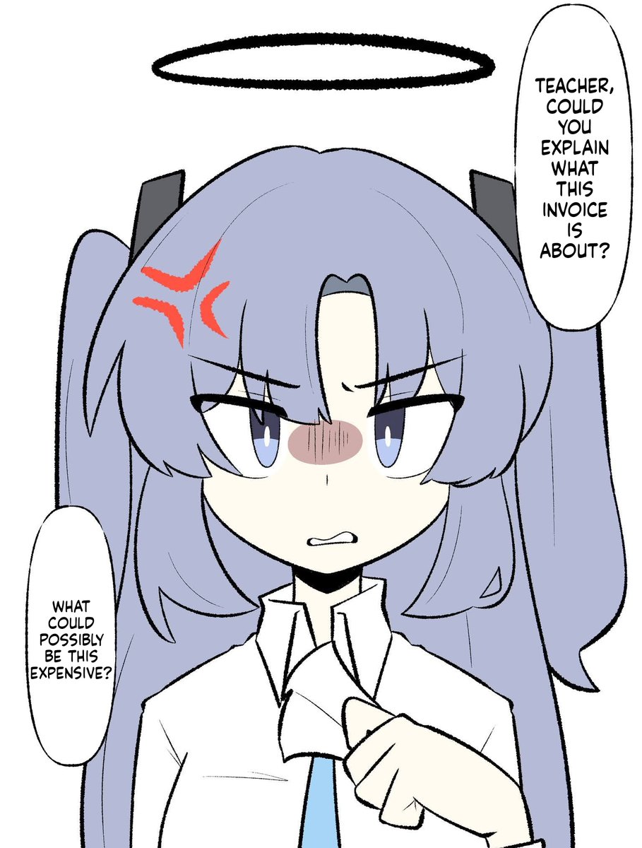 SenseiContext's tweet photo. I love seeing Yuuka cry the most.(1/3)

 TL/Edit:@SenseiContext | Art:
 兜布耕莘 https://t.co/BehdZAtq4P