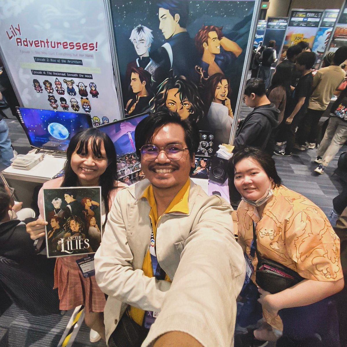 startris_studio's tweet photo. we're at #PGDX2026 till tomorrow! come by Booth 108 for some merch, free giveaways, and to play an exclusive demo 👀 https://t.co/uL6GySrQMu