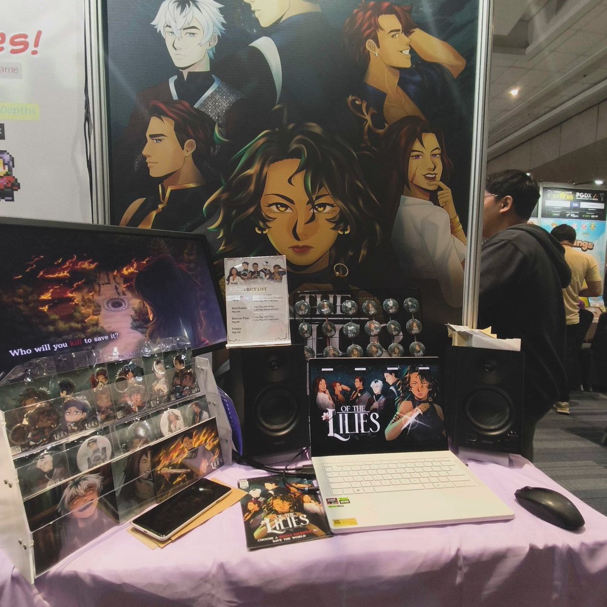 startris_studio's tweet photo. we're at #PGDX2026 till tomorrow! come by Booth 108 for some merch, free giveaways, and to play an exclusive demo 👀 https://t.co/uL6GySrQMu