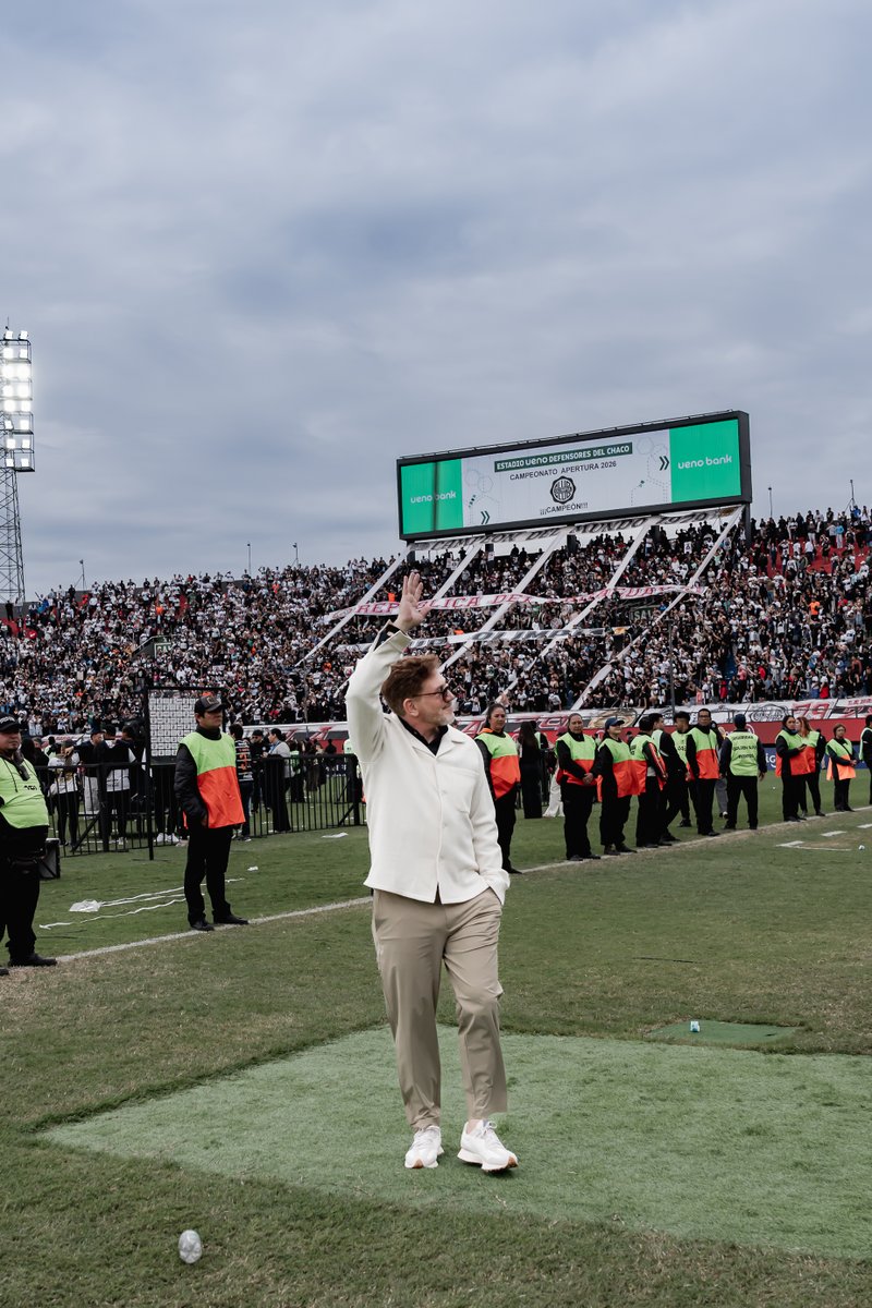 agdws's tweet photo. ¡Felices 124 años, @elClubOlimpia!

Mis felicitaciones a su Presidente @cotonogues, a su plantel de jugadores, al cuerpo técnico, a los hinchas y a toda la gran familia olimpista. Muchas gracias por el cariño de siempre y el recuerdo eterno a mi papá.

¡Estoy feliz de ver el crecimiento del club, con grandes desafíos en el horizonte y con un nuevo estadio que en 2030 será sede del primer Mundial en Paraguay!