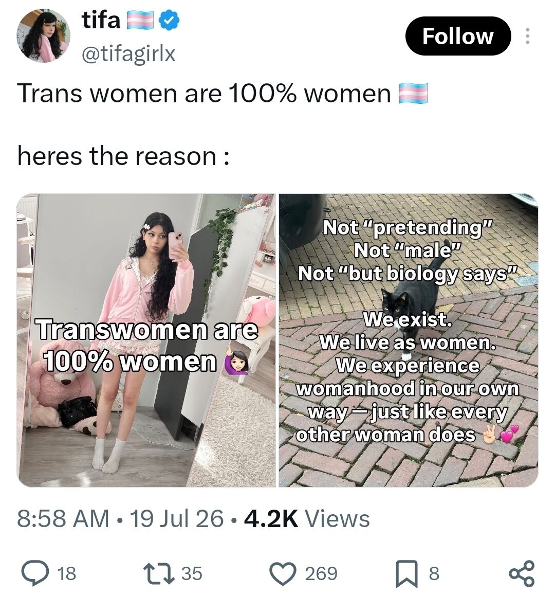Delusional Cope tweet media