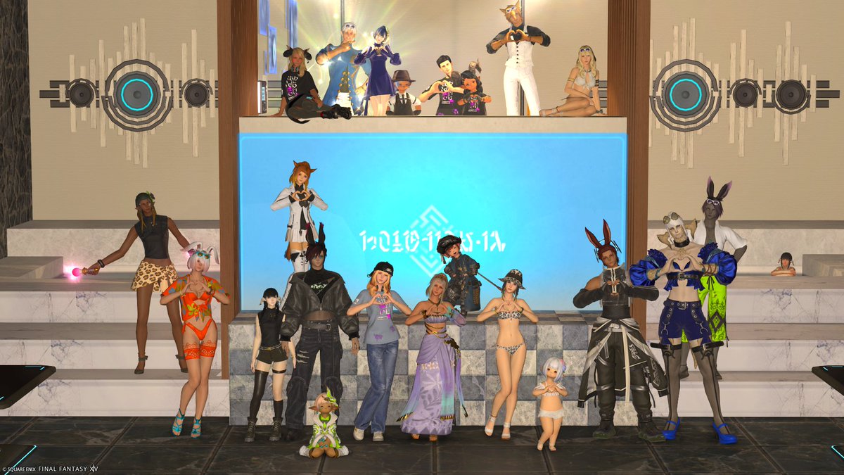 ff14_sarah_ss's tweet photo. 今日は #calat メンバーのそらさんの新しいお店のオープンのお祝いに、その後はモネーダさんの納涼祭に参加してきました✨
アロアロのビーチでSSとれたり、ばかやろー!って叫べたし、満足満足🎶🤣
#FF14 #FF14SS https://t.co/2NiFJXJMLD