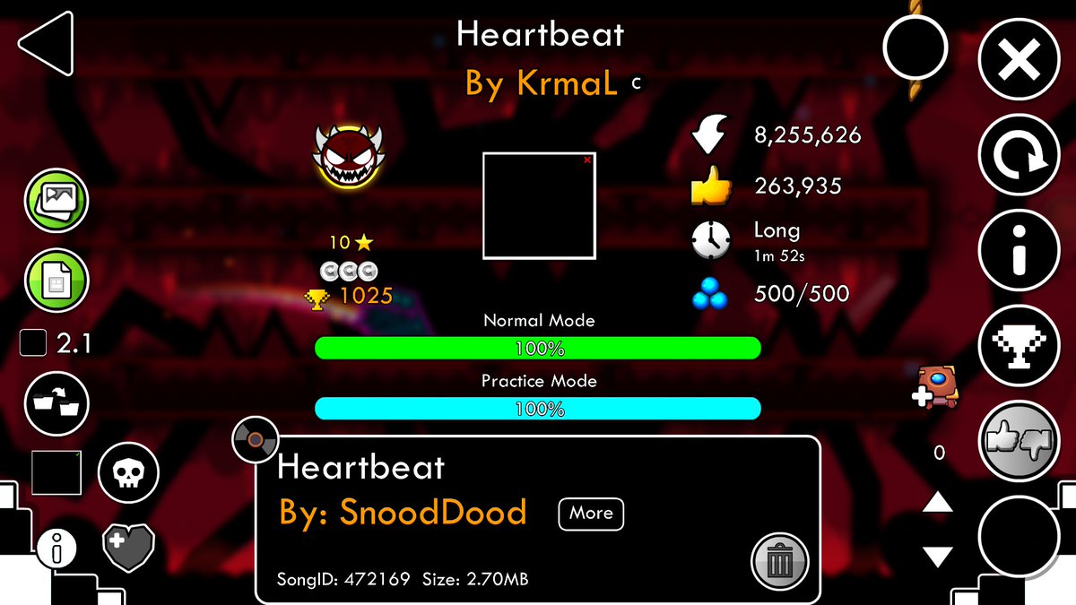_asrevE's tweet photo. 5th extreme demon!!! https://t.co/Oe5P8ECMIj