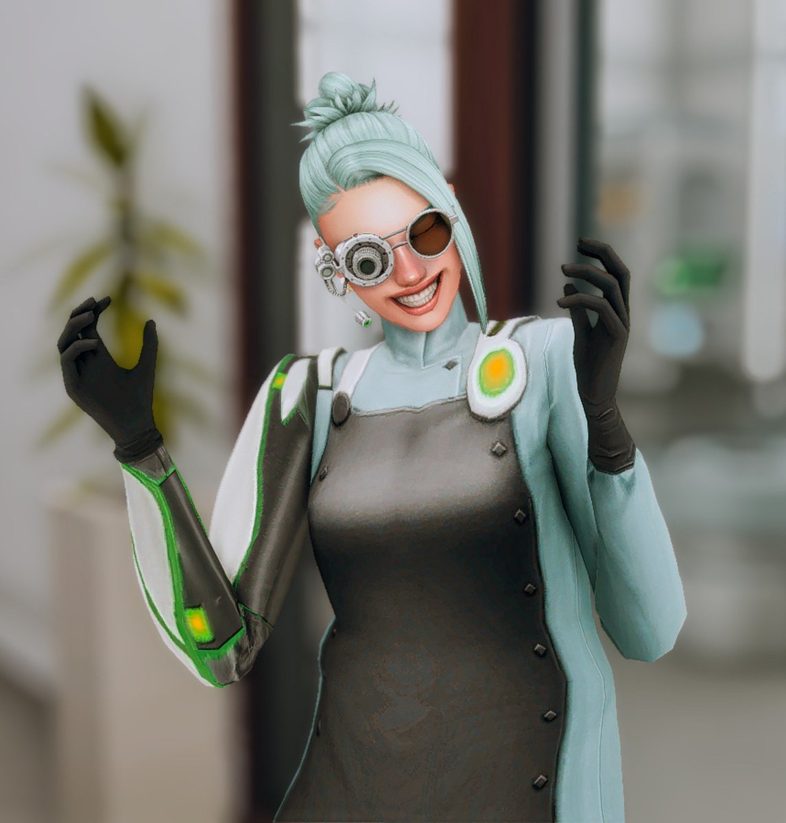 LOOLOOMII's tweet photo. right after I took these my game crashed, her evil ass aura is ruining everything 😭😭😭 https://t.co/H3D9fwRi6F