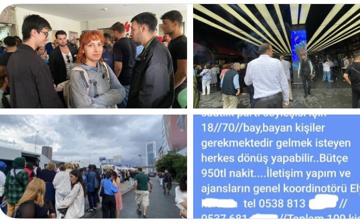 BarYldrm89662's tweet photo. Barış YARKADAŞ BU fiğüran lar ney ya halk sokağa çıkmış  iktidara geliyoruz dipnot ( TÜRKMENİSTAN İRAN VE AFGAN )lar burada oy kullanmıyor bilgin olsun DUAYEN GAZETECİ https://t.co/BIW8GpjOg9