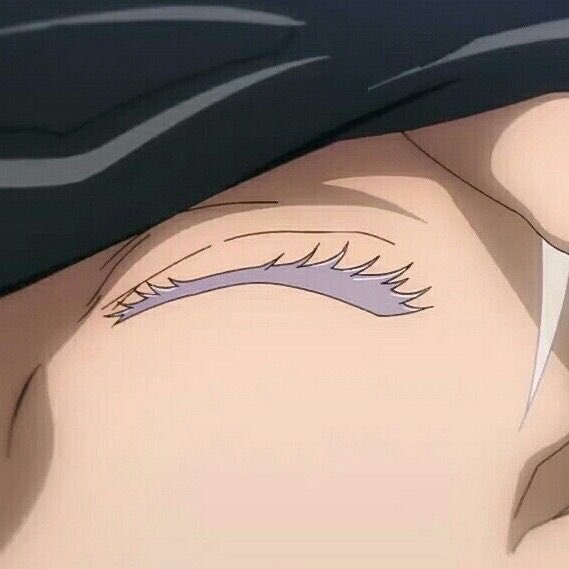 artdiseasee's tweet photo. we don’t talk enough about gojo’s long eyelashes because my goodness dude it’s just that exquisite https://t.co/n1AYdblOFn