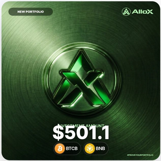 HarcheezTV's tweet photo. 🔻Today I Create $501.1 portfolio on @alloxdotai Compaign in Binance web3 wallet So #ProveYourPortfolio 

🔻My Eyes On #Allox https://t.co/xZW3yypxcr