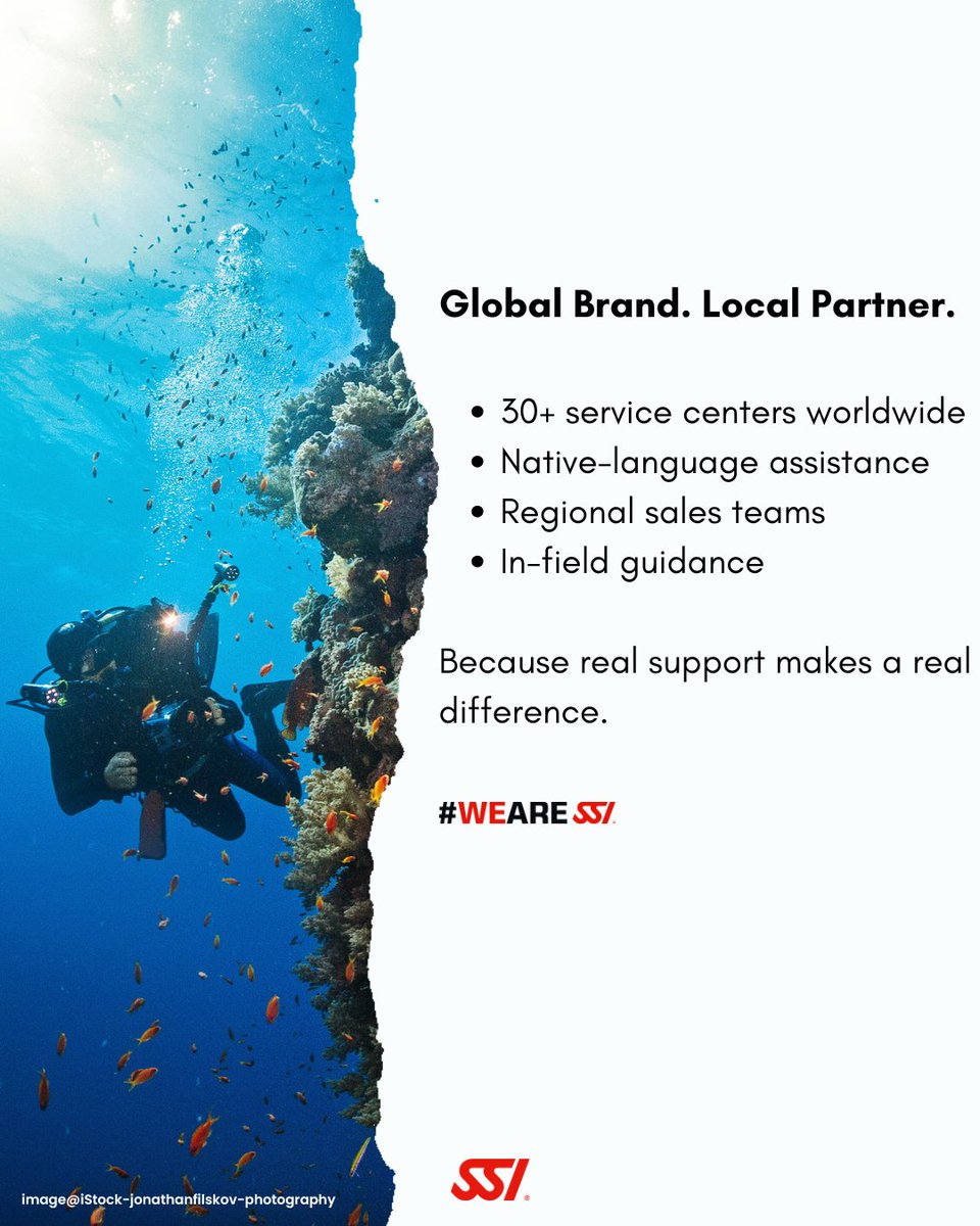 diveSSI's tweet photo. Behind every successful Training Center is a strong support system.
Not automated replies. Not generic help desks.
Real people. Real expertise. Real partnership.

👉 What kind of support makes the biggest difference for you?

#BeyondMarketShare #DiveCenterGrowth #weareSSI https://t.co/2CRcRgXpvy
