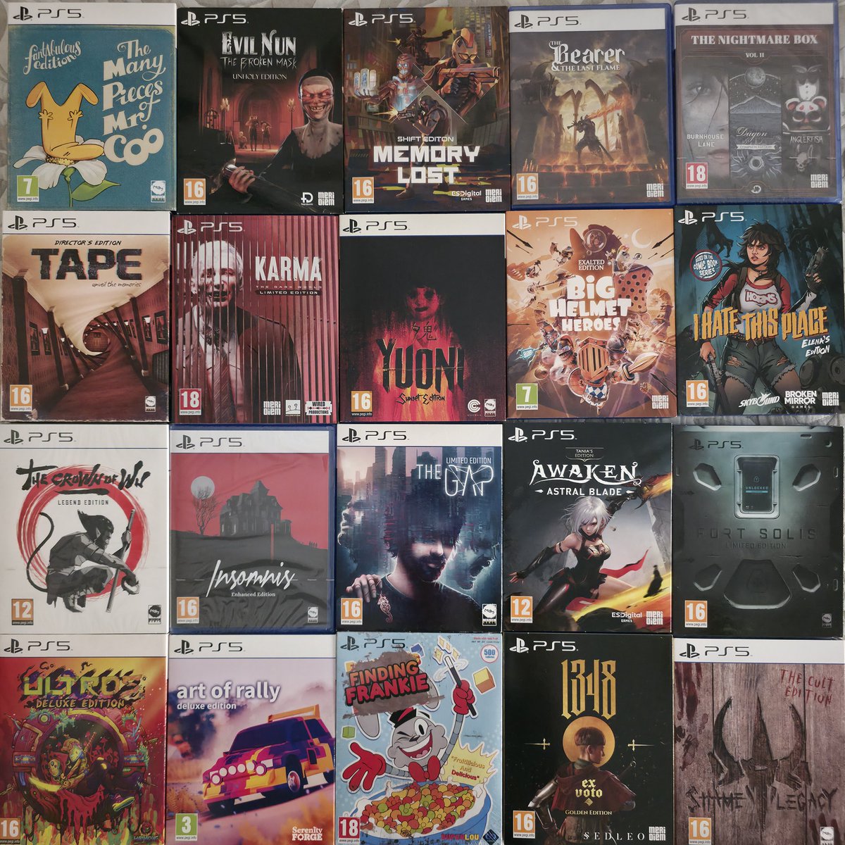 16BitsEra's tweet photo. A partir de hoy, cada Sábado, vamos a apreciar el trabajo que hacen los publishers y distribuidores más pequeños, para ser más conscientes del daño que hace la GENTUZA de Sony con su decision.

Comenzamos con Meridiem y parte de su catálogo, grandes ediciones estándar con extras! https://t.co/8dl3OFeLhS