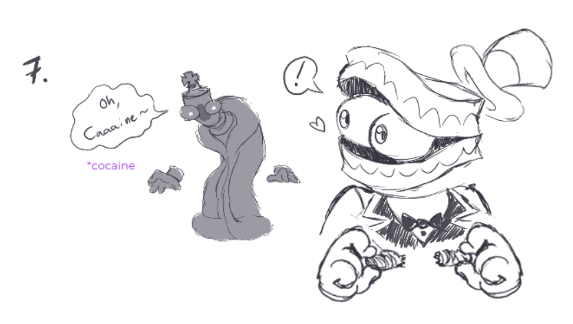 ZADRComic_DYou's tweet photo. Some doodles I did of #royalteeth x #obsession .
I wish to make more in the future if possible, I loved this movie SO MUCH heheheh
.
#tadcㅤㅤ #kinger #caine #theamazingdigitalcircus https://t.co/v6YCOEf60s