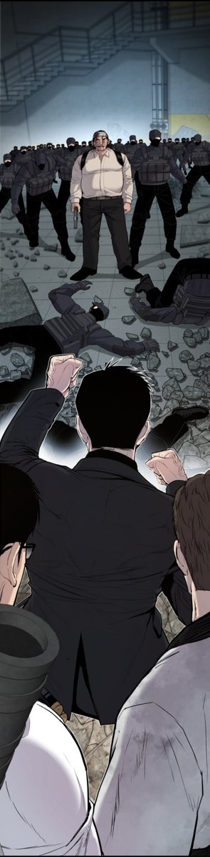 Skylanda292's tweet photo. Je connais enfin le Monster trio !!! Ce que je trouve intéressant avec MK c'est que c'est une sorte de point convergent du PTJ VERSE. Kim renvoi à Lookism, Hansu renvoi à Viral Hit et Jin Cheol renvoi à My Life As a Looser
#ManagerKim #SkylitManagerKim ch. 23 - 24 https://t.co/mUNBqAO5hF