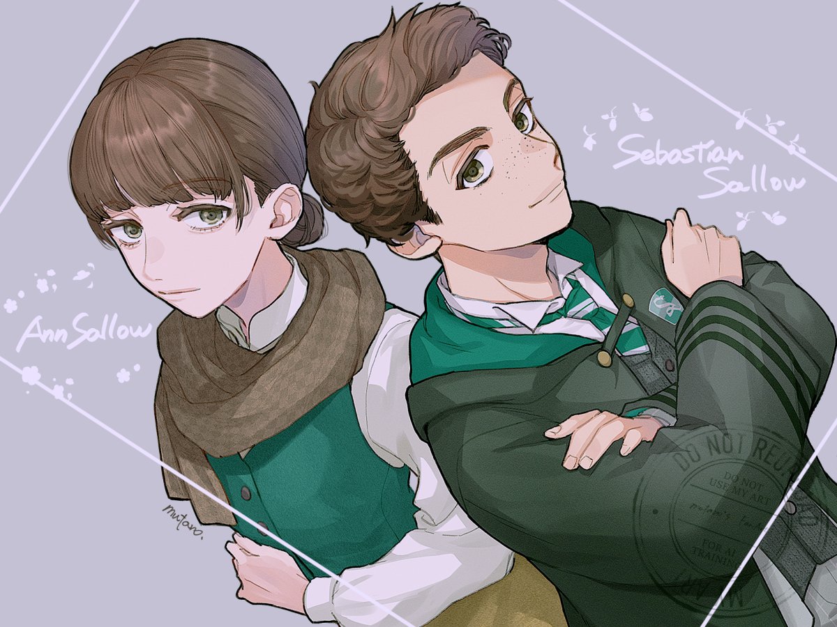 ryumutaro's tweet photo. サロウ兄妹
#Sebastiansallow https://t.co/uyjW8tgKf0