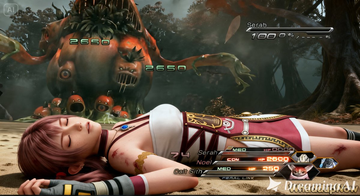 prasetya_j93824's tweet photo. Serah Farron セラ・ファロン Final Fantasy XIII-2 ファイナルファンタジーXIII-2 is Going Down on the floor Game Over Ryona リョナ. The beautiful pink girl hair lighting Sister lose some battle of The Monster. #Rpggame #squreenix #Ryonas https://t.co/1rObFK0hSB