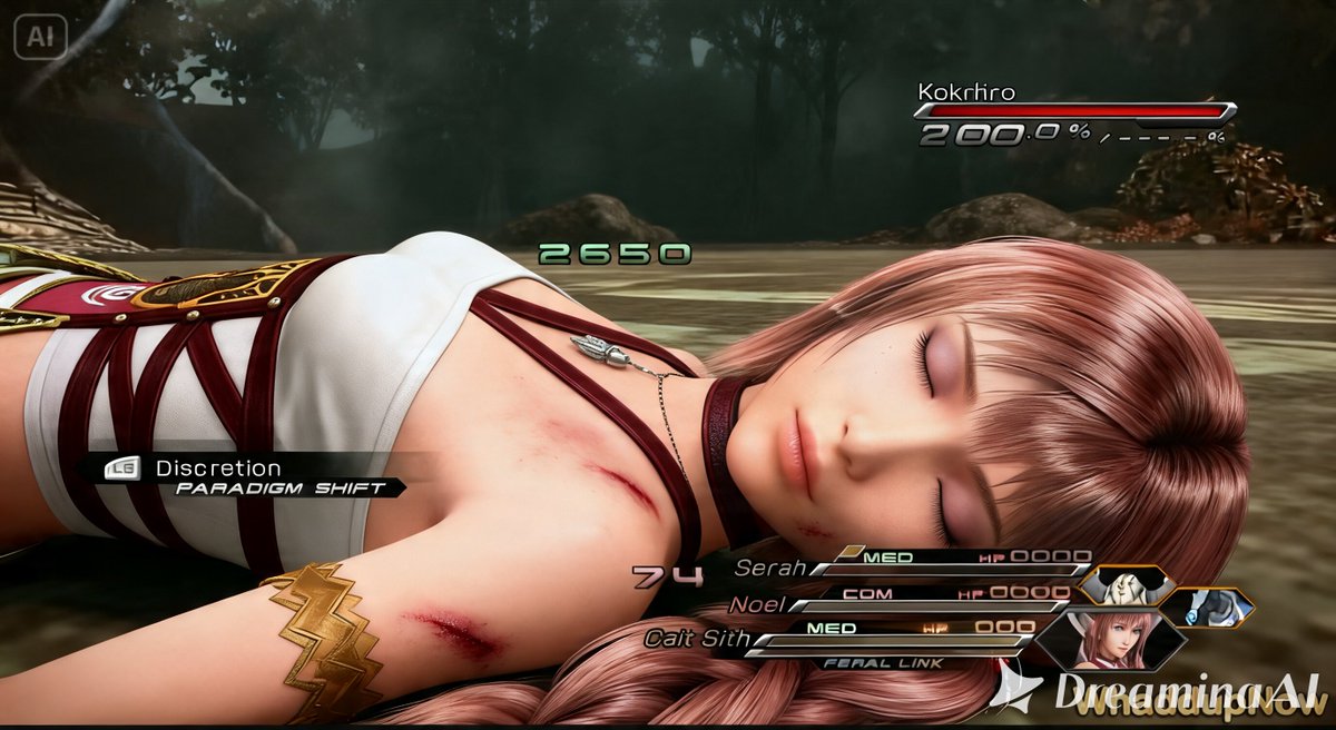 prasetya_j93824's tweet photo. Serah Farron セラ・ファロン Final Fantasy XIII-2 ファイナルファンタジーXIII-2 is Going Down on the floor Game Over Ryona リョナ. The beautiful pink girl hair lighting Sister lose some battle of The Monster. #Rpggame #squreenix #Ryonas https://t.co/1rObFK0hSB
